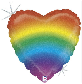 cuore glitter acro